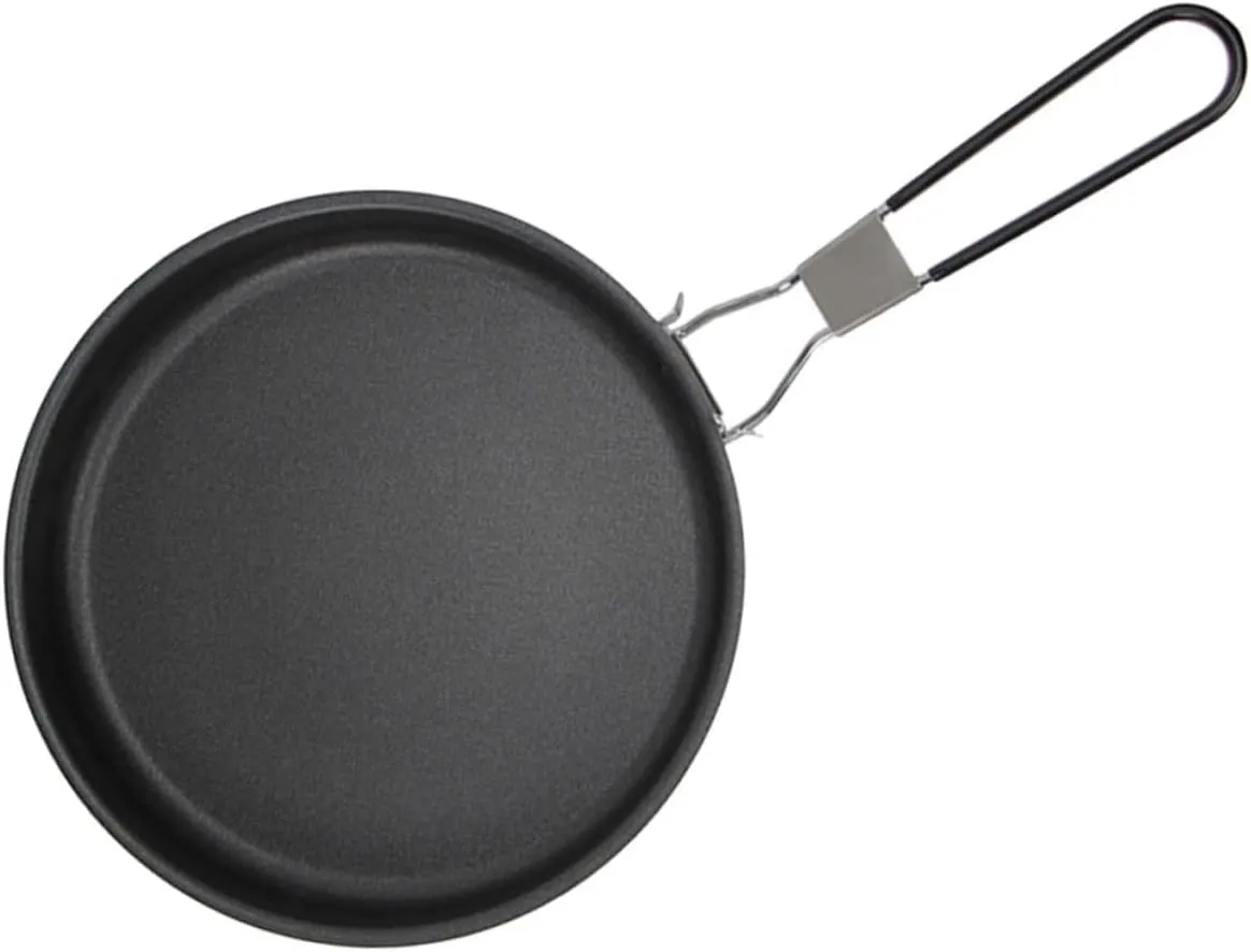 MAGICLULU Professional Camping Skillet Non Stick Frying Pan for Daily Use and Lightweight Egg Pan for Outdoor Cooking and Camping Adventures