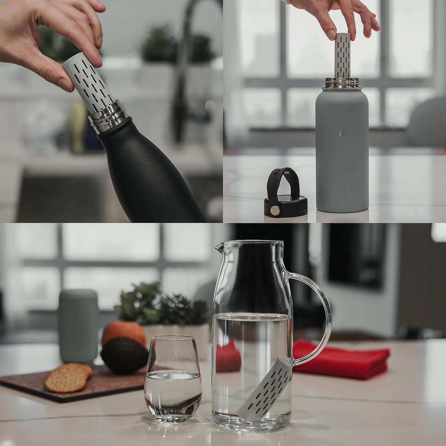 Magnesium Alkaline Water Infuser - 9.5 pH   Electrolytes for Any Water Bottle/Small Pitcher, 750 Refills / 3 Months, Ionized Mineral Water Infuser (Original 1 Pack)