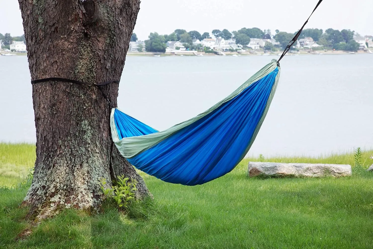 Makena Camping Hammock Set With Storage Bag Double Hammock for Two Outdoor Tree Swing Portable Hammock For Travel Camping Accessories Use Outside Backyard Backpacking Beach Picnic - Colibri Ben