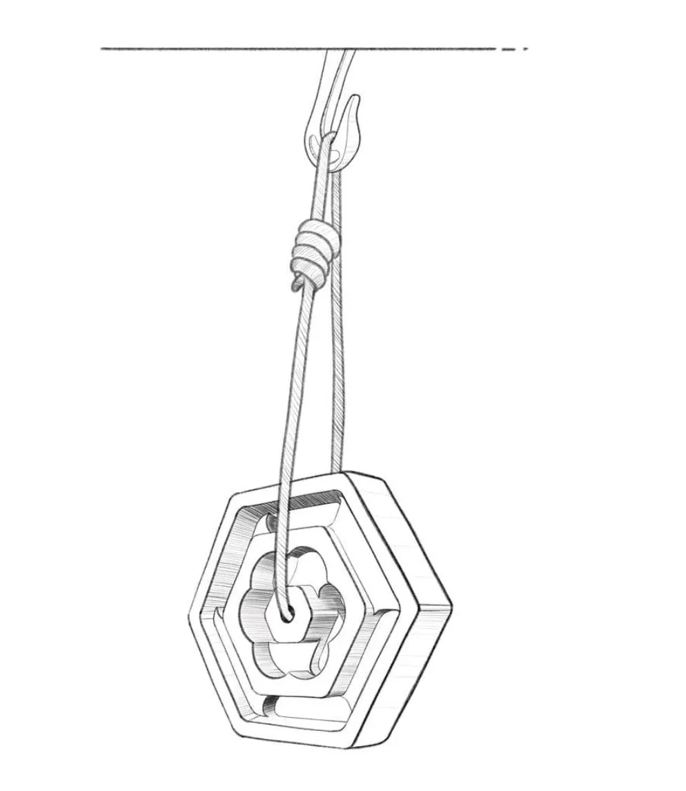 Maple Pretzel Hangboard
