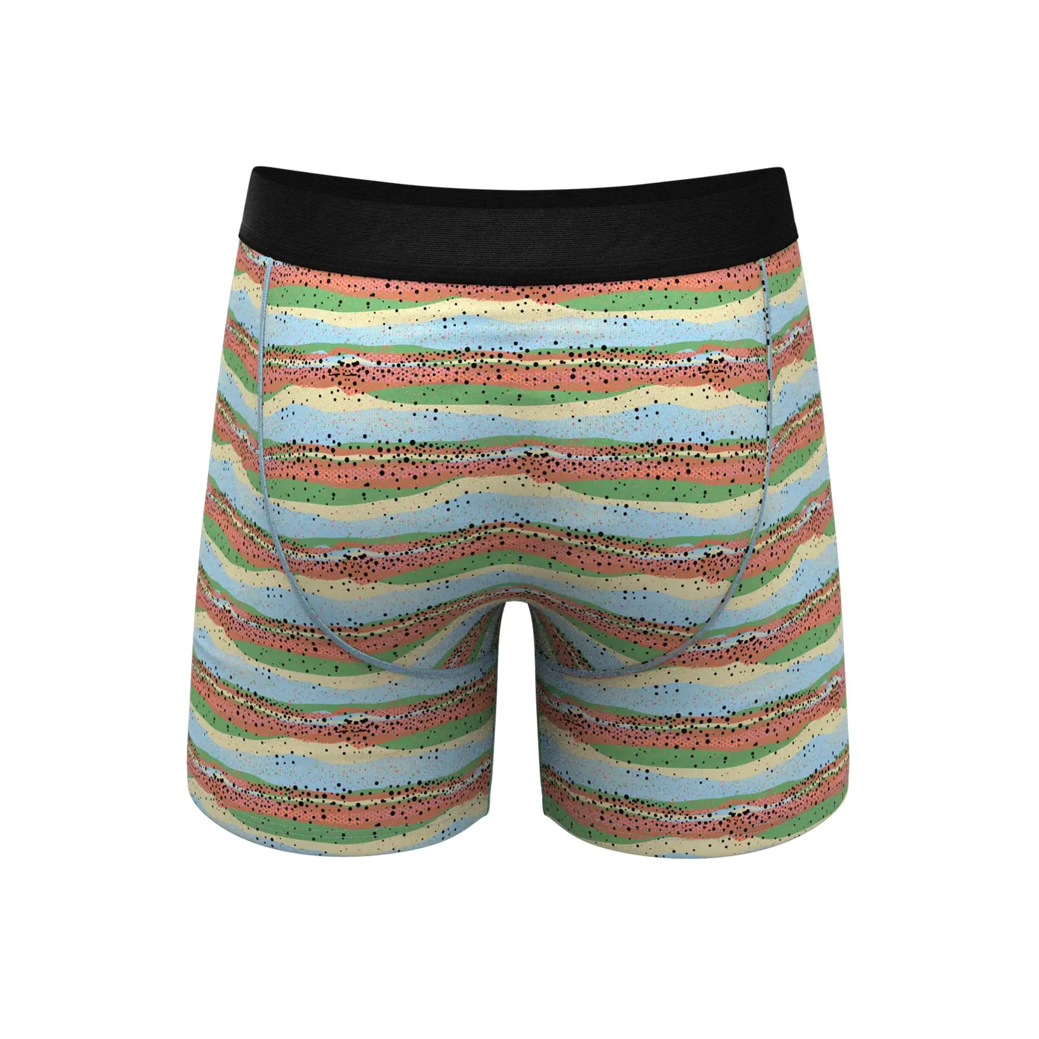 Men's Shinesty The Trout Of The Blue Hammock Pouch Underwear