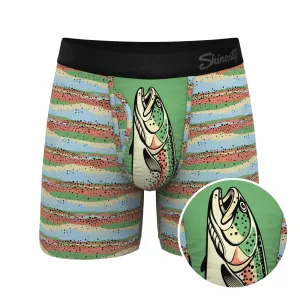 Men's Shinesty The Trout Of The Blue Hammock Pouch Underwear