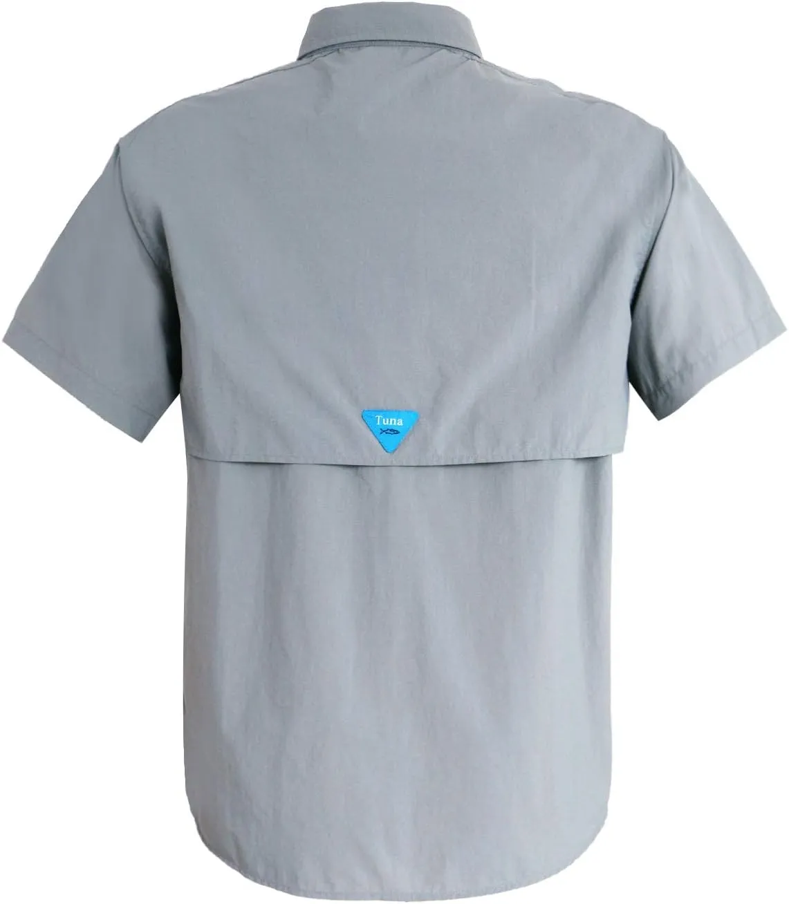 Men's UV UPF 50  Fishing Shirts for Men Sun Protection Breathable Fast Dry SPF Hiking Short Sleeve Shirt