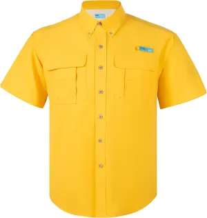 Men's UV UPF 50  Fishing Shirts for Men Sun Protection Breathable Fast Dry SPF Hiking Short Sleeve Shirt