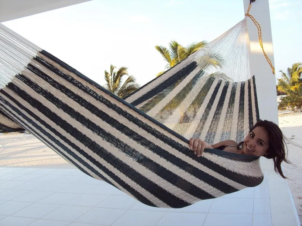 Mexican Hammock - Black and White