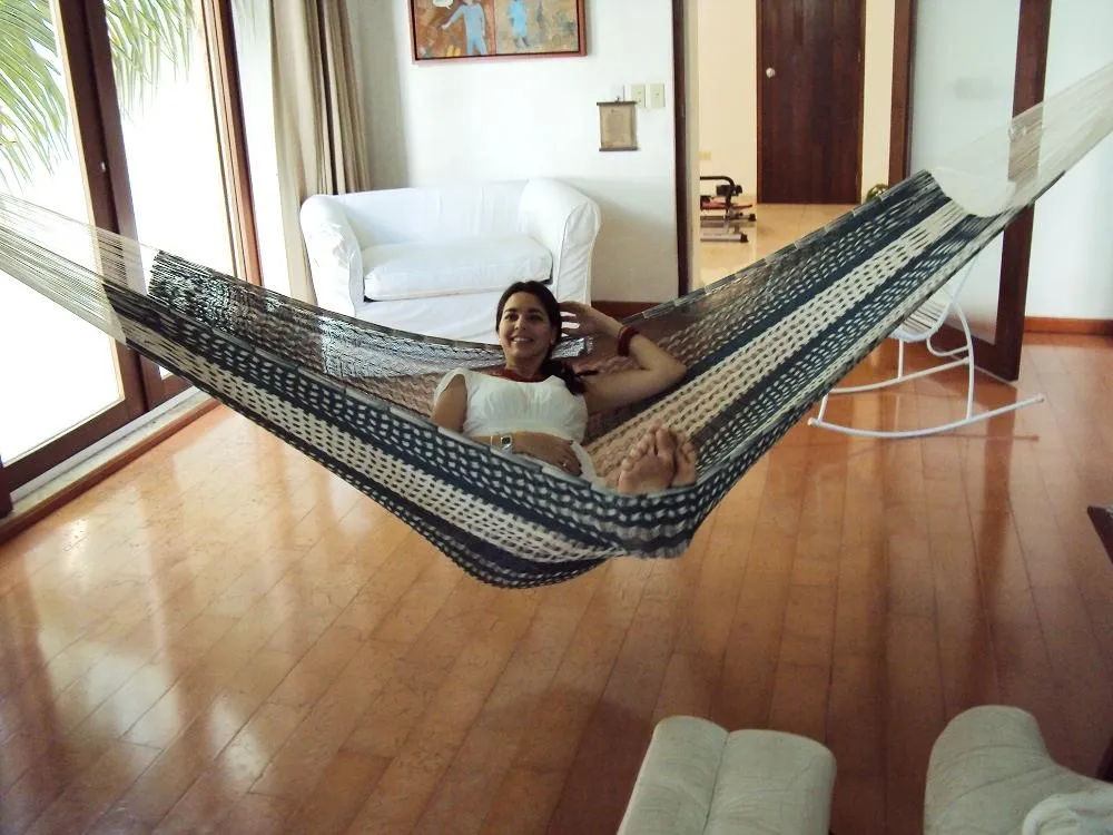 Mexican Hammock - Black and White