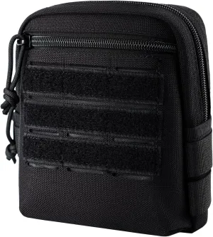 Micro-Compact Pistol Belt Pouch Pocket Pistol CCW Waist Bag Small Handgun Concealed Carry MOLLE Pack Tactical Admin EDC Nylon Medical Case