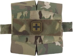 Micro Trauma Pouch, Belt IFAK Med Pouch,Large Storage Rapid Deploy MOLLE Two-Piece System Medical First Aid (Empty) Kit,Plus Size