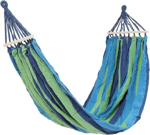 Milisten Lightweight Camping Hammock Double with Parachute Cloth Anti Rollover Swing Bed for Travel Hiking Garden Relaxation