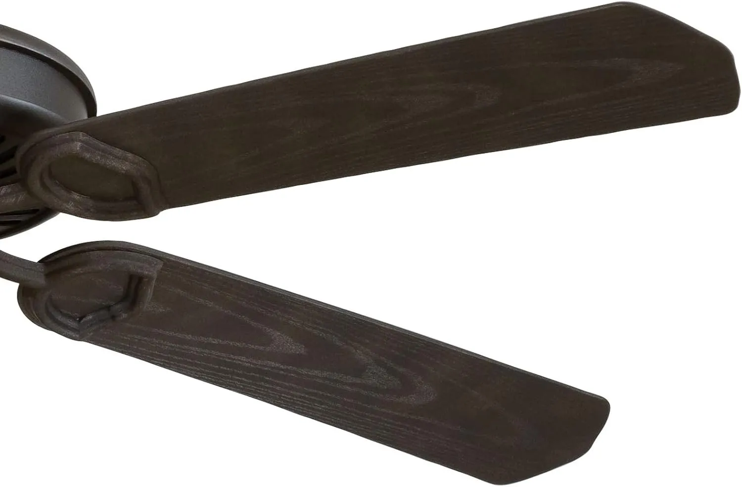 Minka-Aire F589-BI/AI Sundowner 54 Inch Outdoor Pull Chain Ceiling Fan in Black Iron with Aged Iron Accents Finish