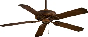 Minka-Aire F589-MW, SunDowner Mossoro Walnut Energy Star 54" Outdoor Ceiling Fan