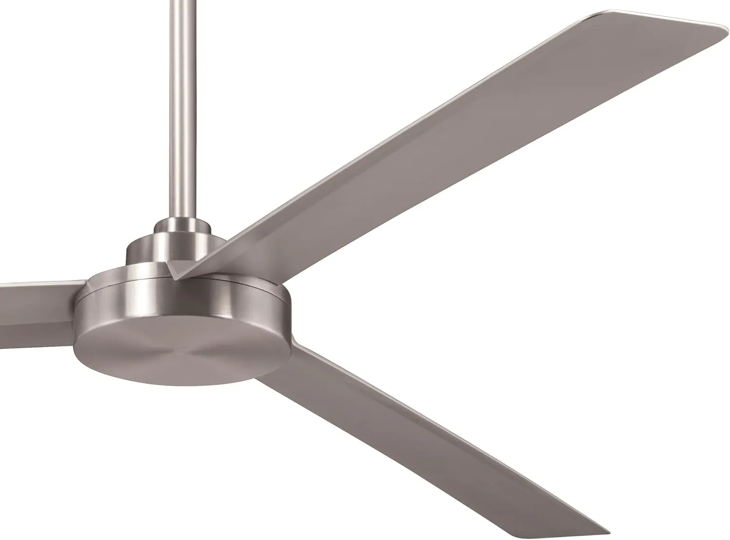 Minka Aire F624-ABD Roto XL, 62" 3-Blades Ceiling Fan in Brushed Aluminum Finish with Silver Blades
