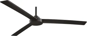 MINKA-AIRE F624-CL Roto XL 62-Inch Outdoor Ceiling Fan In Coal Finish