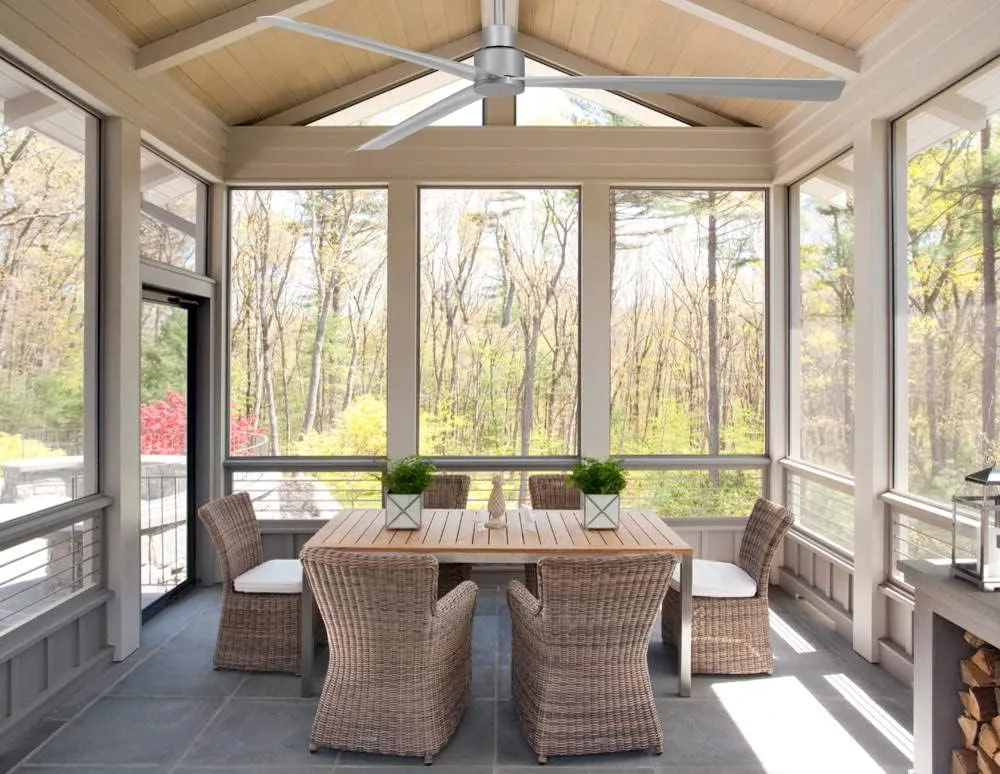 MINKA-AIRE Simple XL 65" Outdoor Ceiling Fan F789-SL - Silver