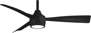 MINKA-AIRE Skinnie 44" Outdoor LED Ceiling Fan F625L-CL - Coal