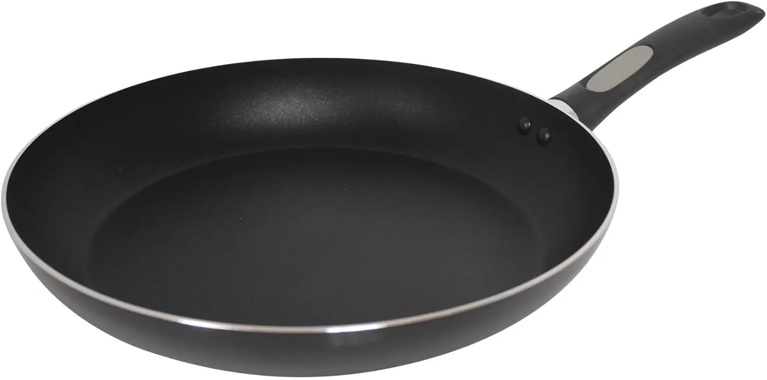 Mirro A79705 Get A Grip Aluminum Nonstick Fry Pan Cookware, 10-Inch, Black -