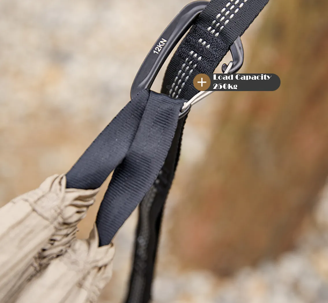 Mobi Garden Nylon Taffeta 1 person Hammock - Khaki