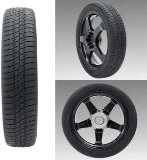 Modern Spare Complete Compact Spare Tire Kit - Fits 2019-2024 Mercedes GLB (All including AMG 35 Models)