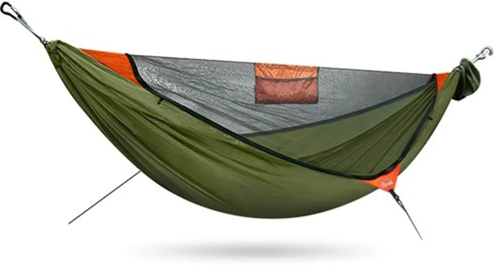 Mosquito Tent,hammock with Mosquito Net,Parachute Nylon,large Size with Mosquito Net Hammock, Easy to Store, Compact Package, A Good Choice for Outdoor Camping Equipment!(335X140)