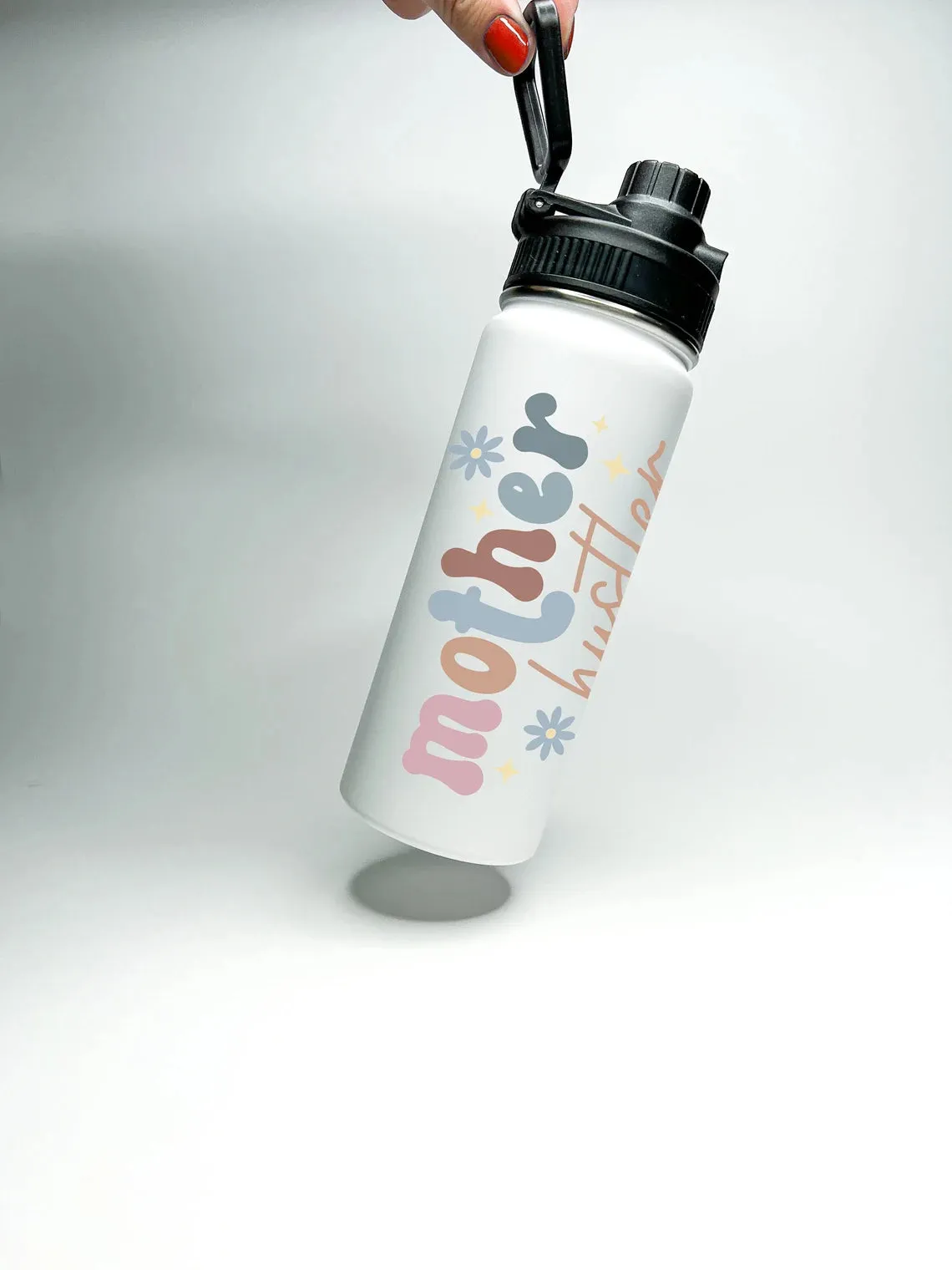 Mother Hustler Water Bottle 18/32 oz Stainless Steel Insulated Flasks