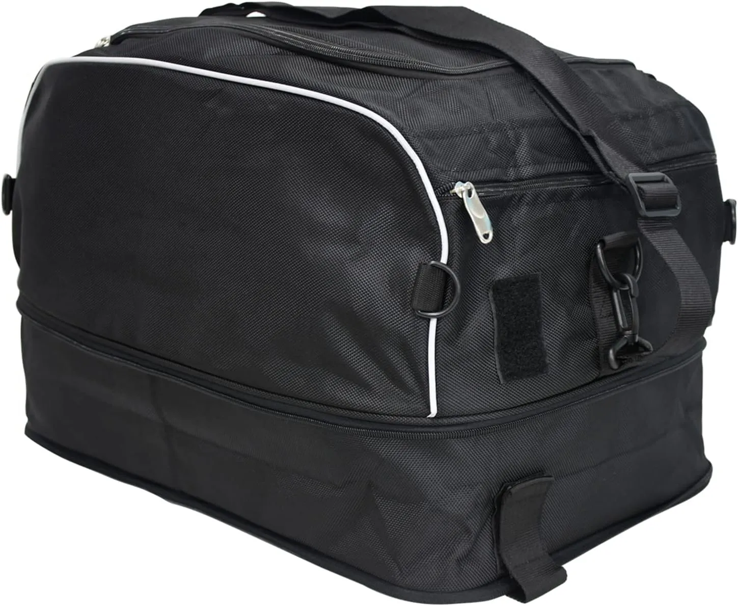 Motorcycle Luggage Rack Bag Collapsible Tail Trunk Bag Travel Luggage Fit for Harley Touring Street Road Electra Glide Road King 1994-2025