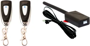 MPC CSRFKIT1 1-Button Remote/Antenna Set for Crimestopper/CoolStart Remote Start - Includes (2) 1-Button Remotes