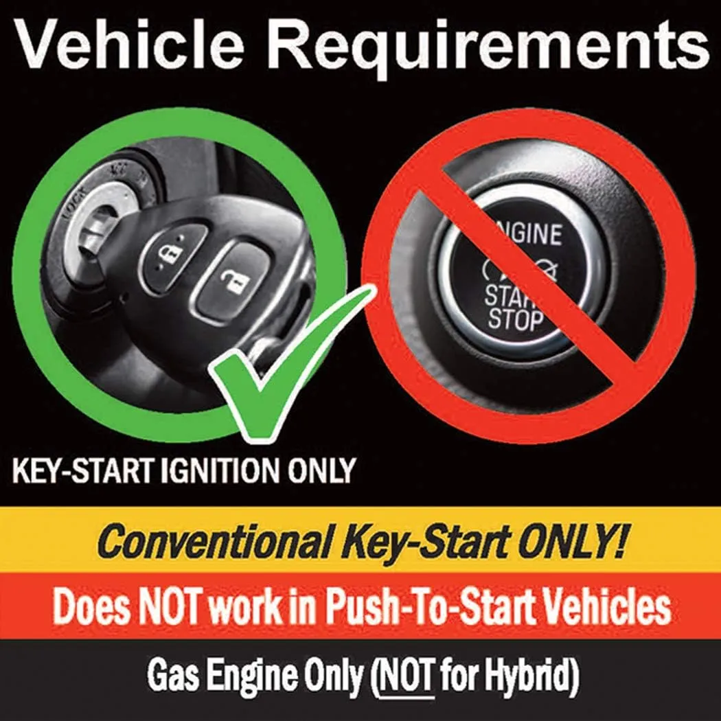 MPC OEM Remote Activated Remote Start Kit Compatible with 2017-2022 Nissan Rogue Sport Key-to-Start