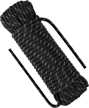 Multi-Purpose Climbing Rope - 8/10/12mm x 5/10/20/30m, Ideal for Rappelling, Boating, Tree Swing, and Sailing
