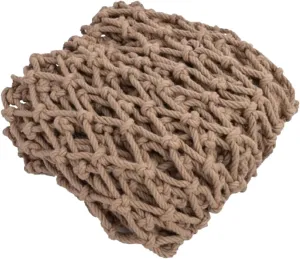 Multifunctional Hemp Rope Net,Rope Net for Playground,Rope Ladder for Kids and Pet,Climbing Frame Outdoor,Playground,Tree House Accessories,Heavy Duty Cargo Outdoor Hammock(Size:2mx5m)