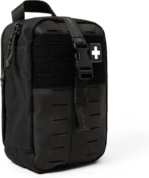 MY MEDIC MyFAK Standard Ifak First Aid Kit - 132 Life Saving Trauma and Medical Items - HSA FSA Eligible Survival Kit for Camping or Your Car - Black