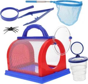 Nature Exploration Materials Box Boys and Girls Catcher Kit Educational Catcher Tool Set Tweezers