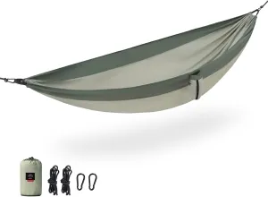 Naturehike Camping Hammock, Single & Double Hammock 794 Lb Capacity 1 & 2 Person Hammock Portable Tree Hammock for Outside Travel Hiking Camping Accessories (Green, Double(114 * 70.86 inch))