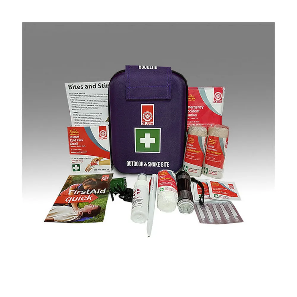 New ST JOHN AMBULANCE Outdoor and Snake Bite First Aid Module #640068