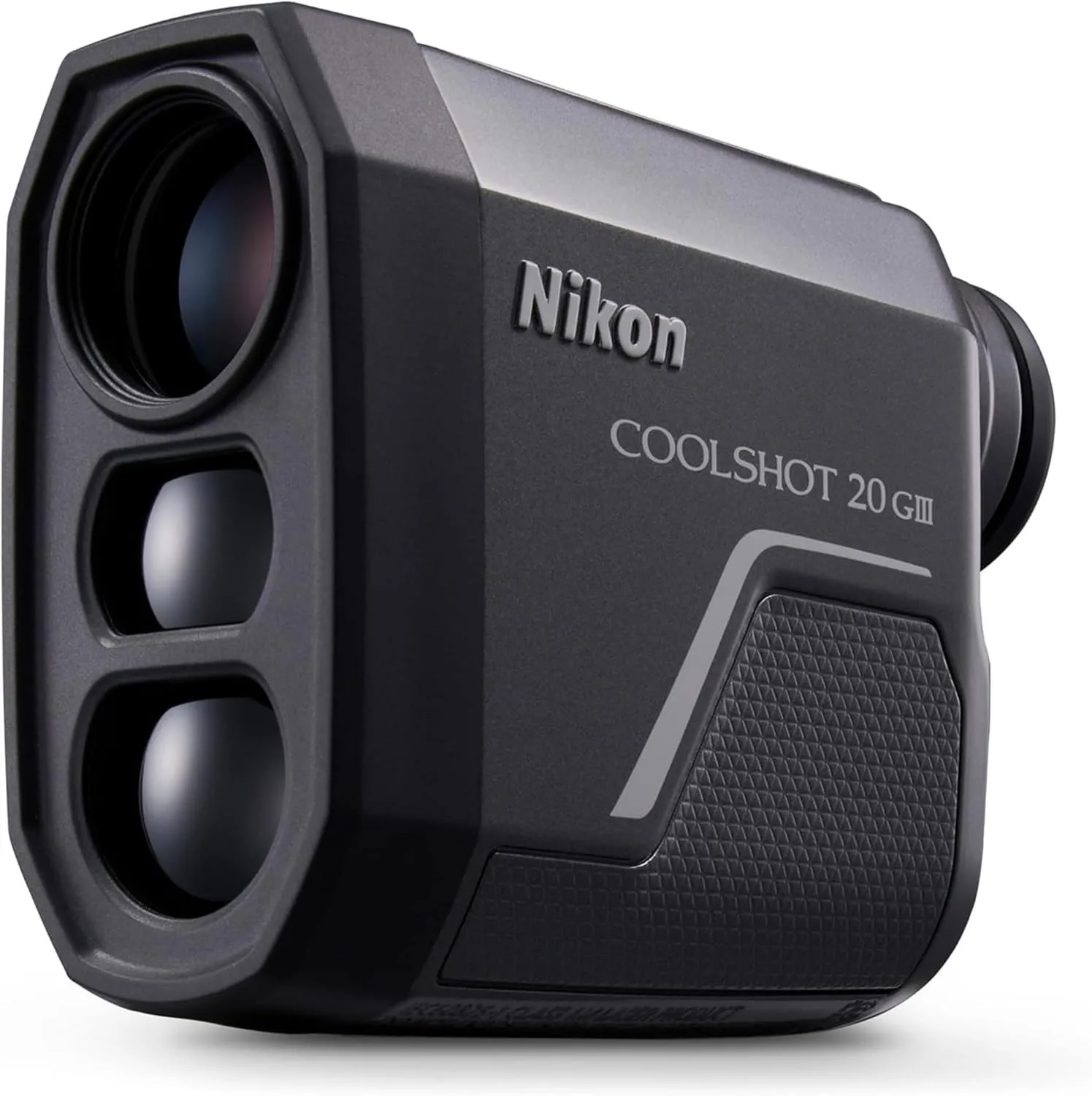 Nikon COOLSHOT 20 GIII Golf Rangefinder | Rainproof Laser rangefinder with Locked On Quake and 5 Year Warranty | Official Nikon USA Model