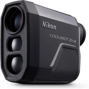 Nikon COOLSHOT 20 GIII Golf Rangefinder | Rainproof Laser rangefinder with Locked On Quake and 5 Year Warranty | Official Nikon USA Model