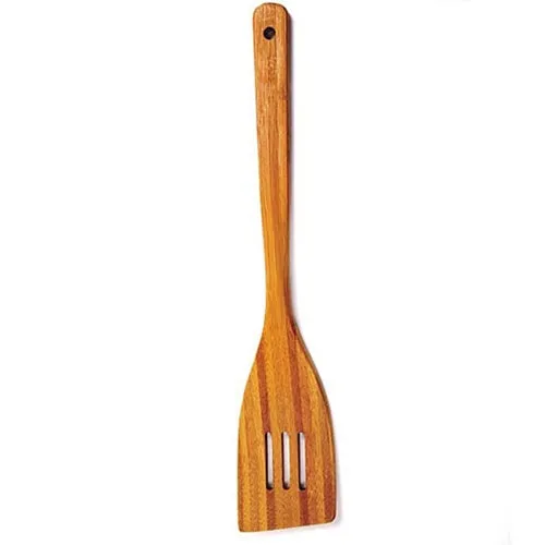Norpro Slotted Spatula, 12", Bamboo, FINAL SALE