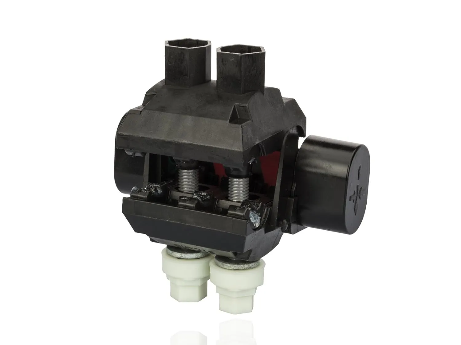 NSI IPCS5035 IPCS Series Easy-Tap Insulation Piercing Connector, 500-4/0 AWG Main and 350-1/0 AWG tag Conductor Range, 3" Width, 4.5" Height, 3.9" Length