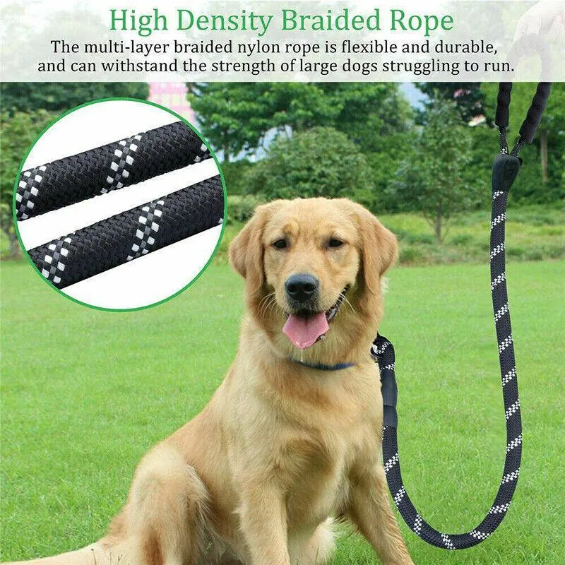 Nylon Training Dog Leash Heavy Duty Pet Products Strong Rope Recall Lead Leashes