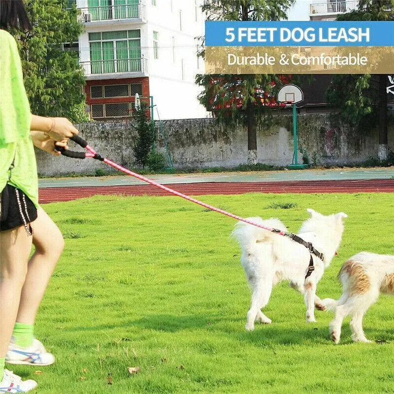 Nylon Training Dog Leash Heavy Duty Pet Products Strong Rope Recall Lead Leashes