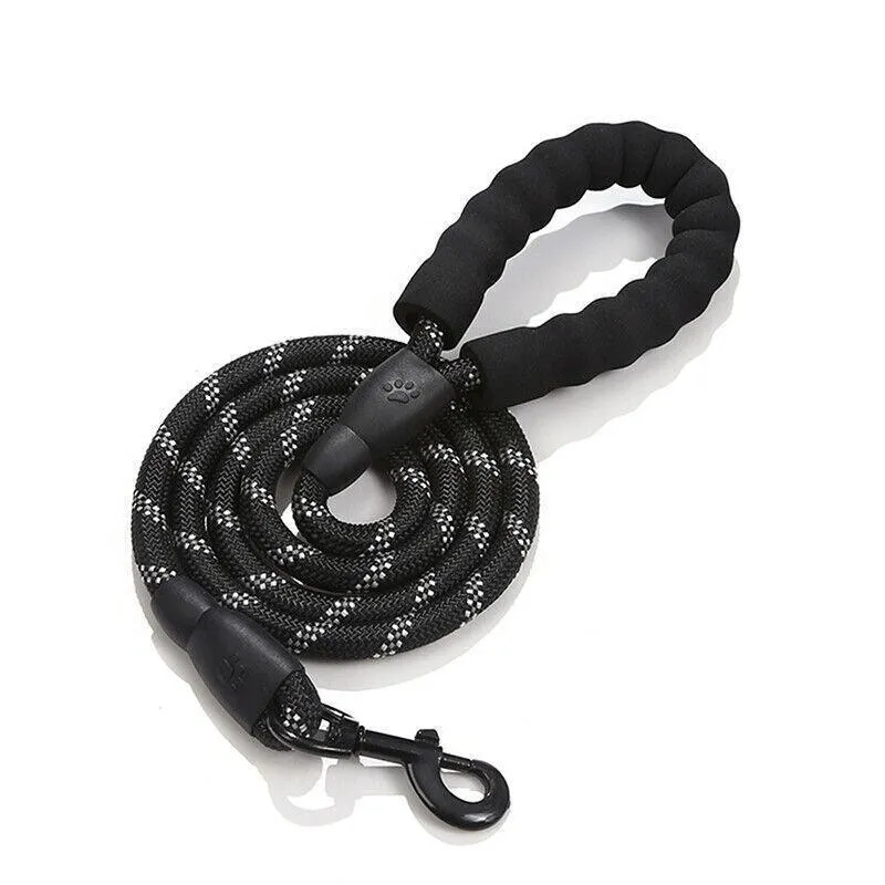 Nylon Training Dog Leash Heavy Duty Pet Products Strong Rope Recall Lead Leashes