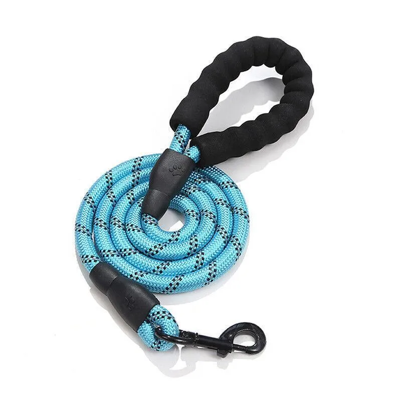 Nylon Training Dog Leash Heavy Duty Pet Products Strong Rope Recall Lead Leashes