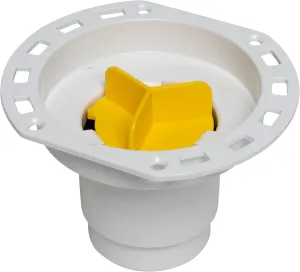 Oatey 46000P PVC Universal Freestanding Tub Drain Kit, White