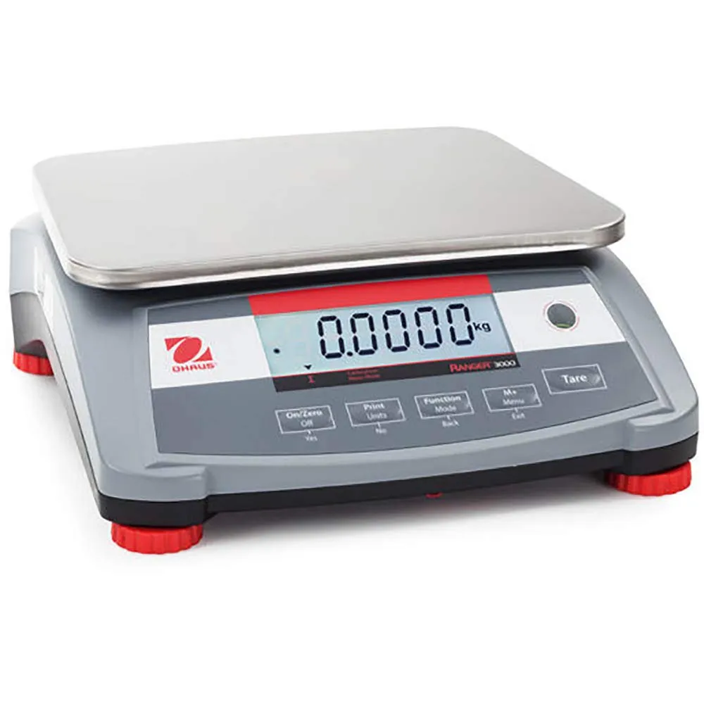 OHAUS 30031710 R31P15 Ranger 3000 Compact Bench Scale, 15 kg