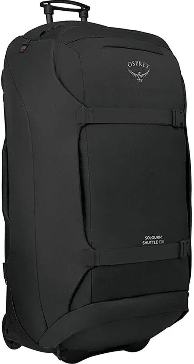Osprey Sojourn Shuttle 36"/130L Wheeled Duffel Luggage, Black