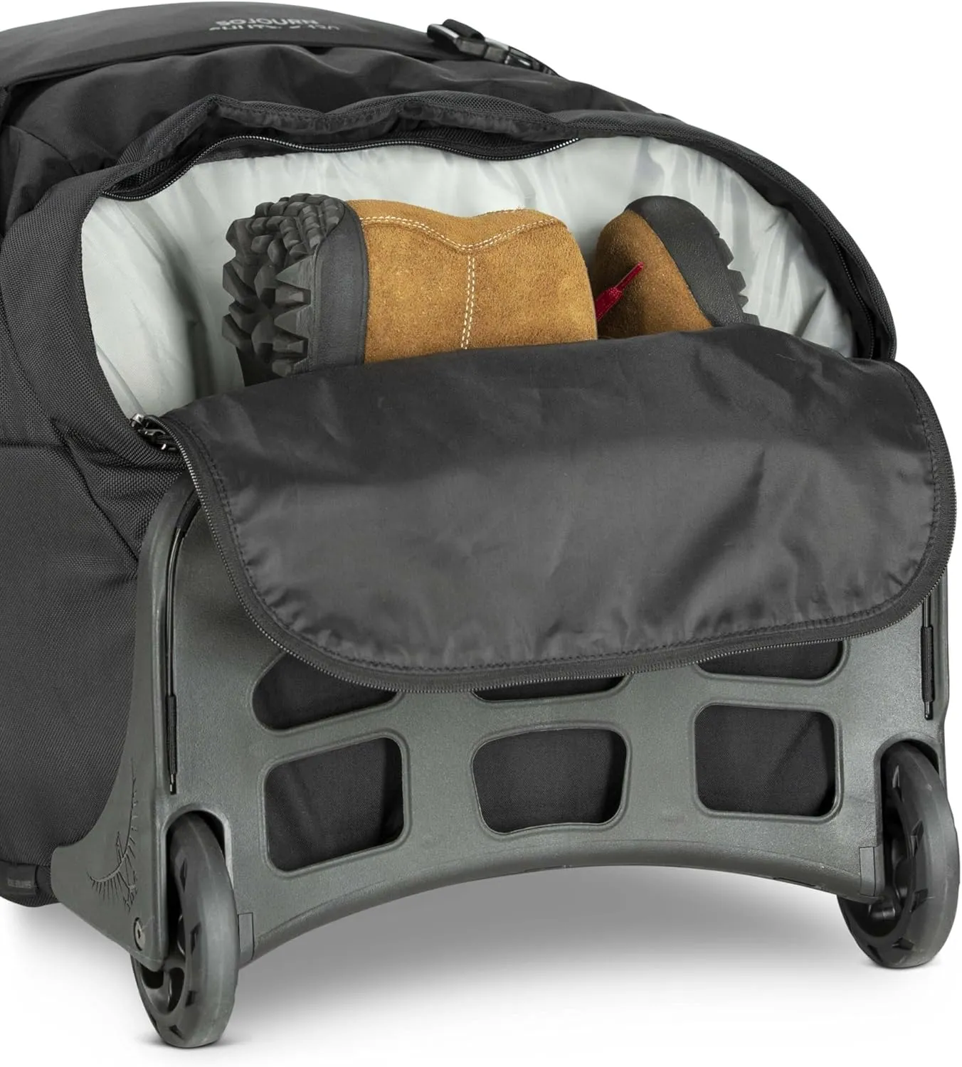 Osprey Sojourn Shuttle 36"/130L Wheeled Duffel Luggage, Black