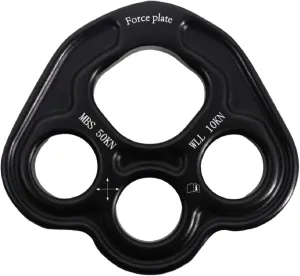 Outdoor 4 Hole Leg Rigging Plate Access Rope Climbing Anchor Heavy Duty Outdoor Activities Climbing Equipment