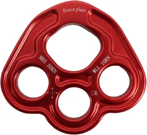 Outdoor 4 Hole Leg Rigging Plate Access Rope Climbing Anchor Heavy Duty Outdoor Activities Climbing Equipment