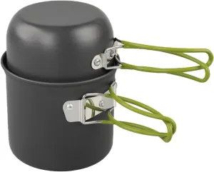 Outdoor Camping Cookware Backpacking Pots And Pans Portable Camping Cooking Utensils With Folding Handle Enduring