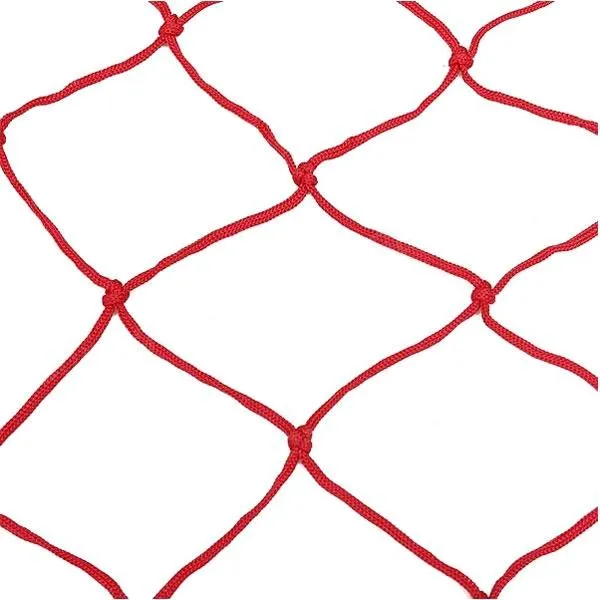 Outdoor Camping Nylon Hammock Hanging Mesh Net Sleeping Bed Red