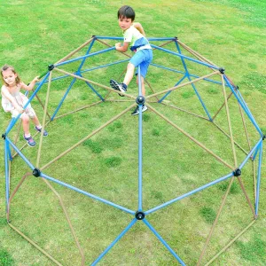 Outdoor Climbing Dome 12FT, Geometric Dome Climber with Secure Grip, Jungle Gym for Backyard Playset, Outdoor Playsets (12FT, Style 1)